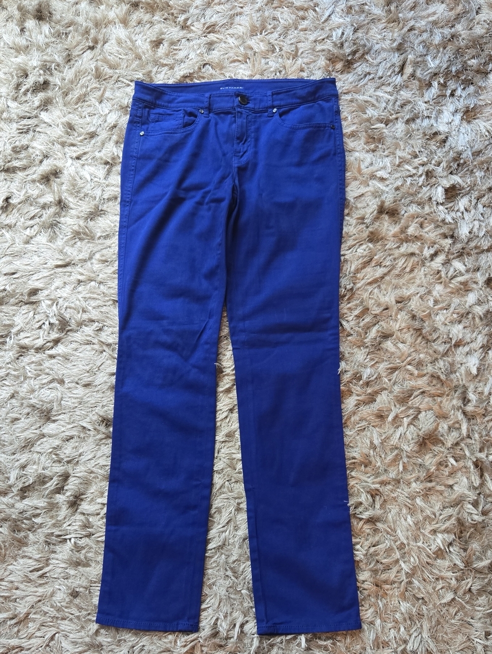Elie Tahari Royal Blue Straight Leg Pants